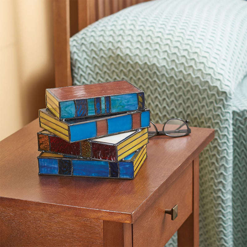 Bookstack Mosaic Table Light