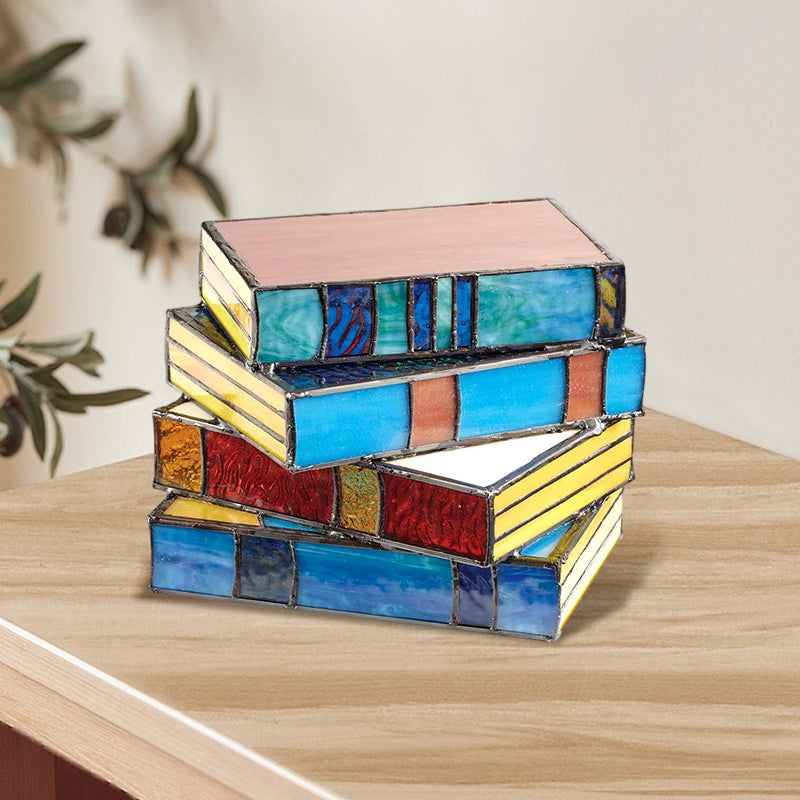 Bookstack Mosaic Table Light