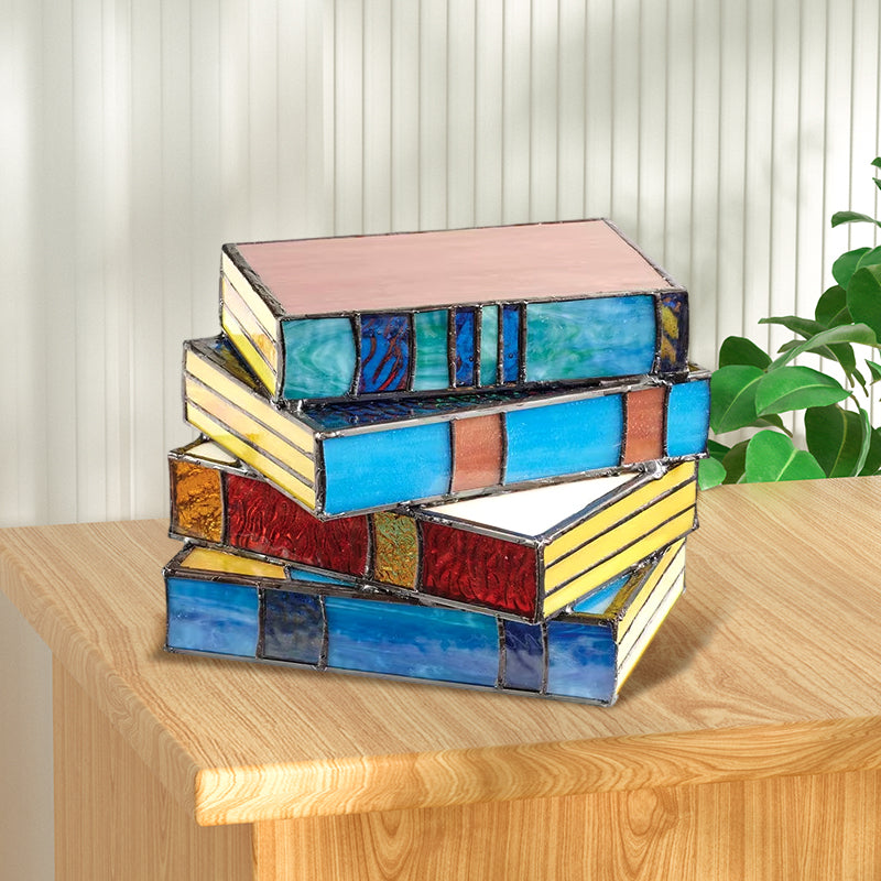 Bookstack Mosaic Table Light