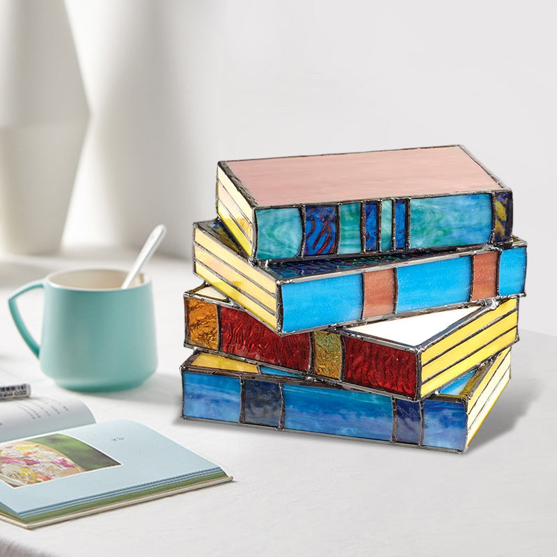 Bookstack Mosaic Table Light