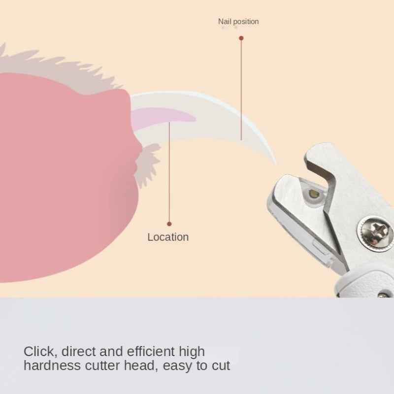 LED Pet Nail Clipper – Professional Dog & Cat Nail Trimmer with File
