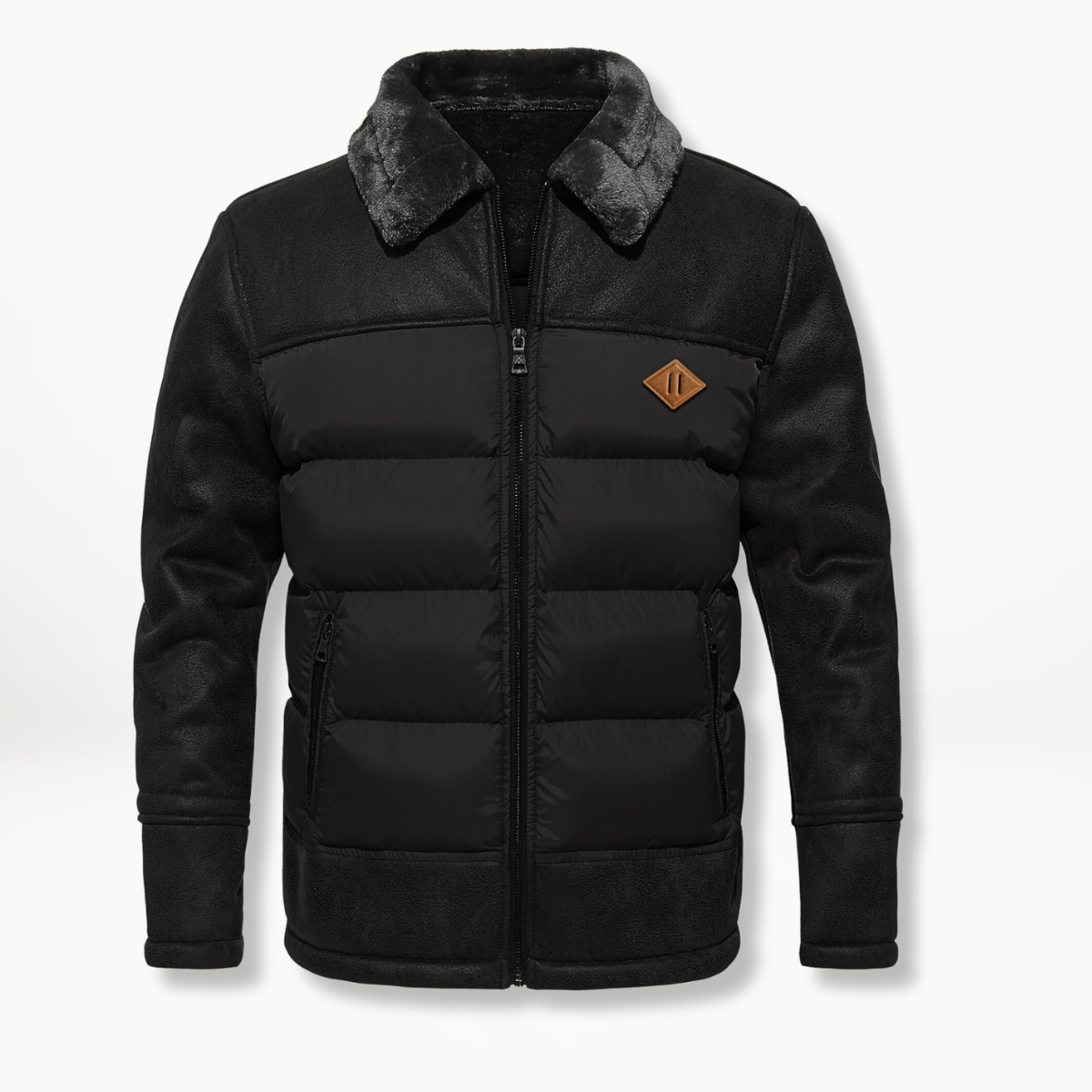 Flemming Men's Winter Jacket Black