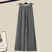 Organic Cotton Three Piece Set Sweater Blouse Pants Women - New Family Finds