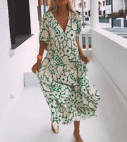 Nicole - V-Neck Maxi Dress