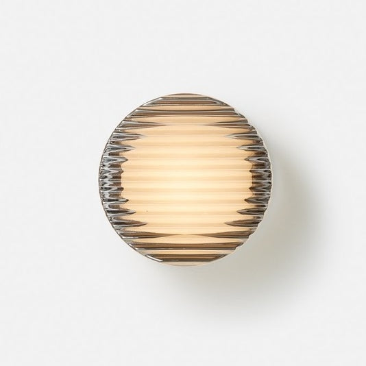 Contemporary Round Wall Sconce - Cristallin