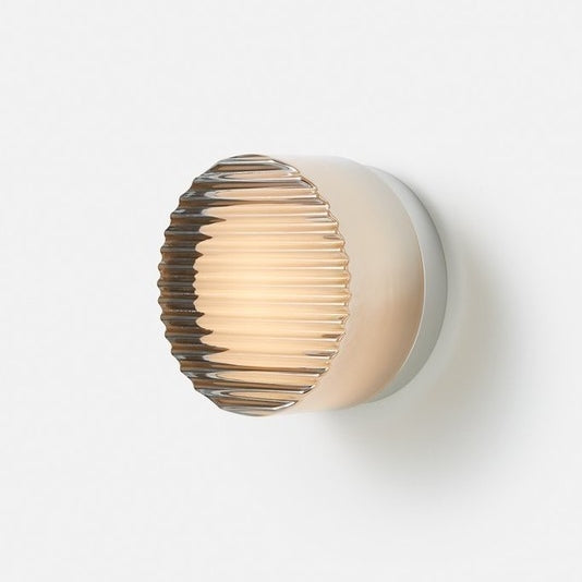 Contemporary Round Wall Sconce - Cristallin