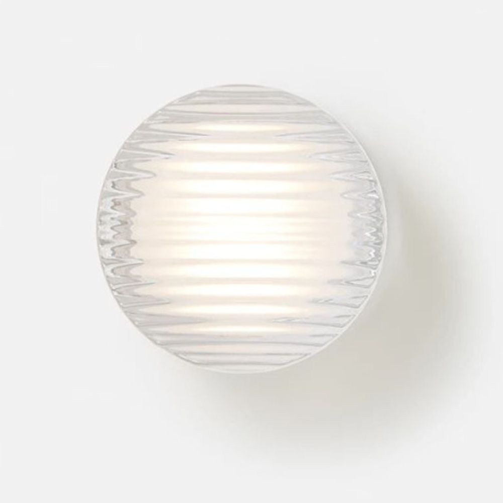 Contemporary Round Wall Sconce - Cristallin