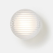 Contemporary Round Wall Sconce - Cristallin