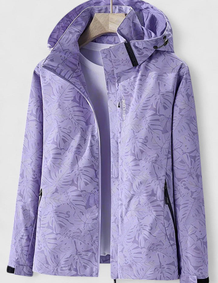 LYRIANA – COMFORTABLE JACKET Purple