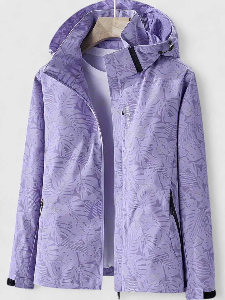 LYRIANA – COMFORTABLE JACKET Purple