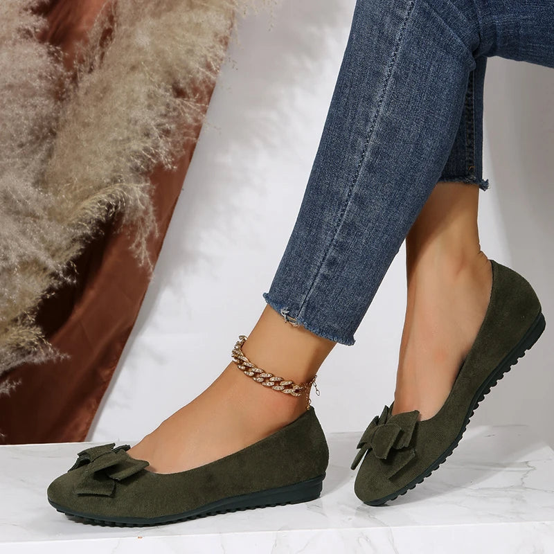 Helma - Cozy Flat Footwear Green