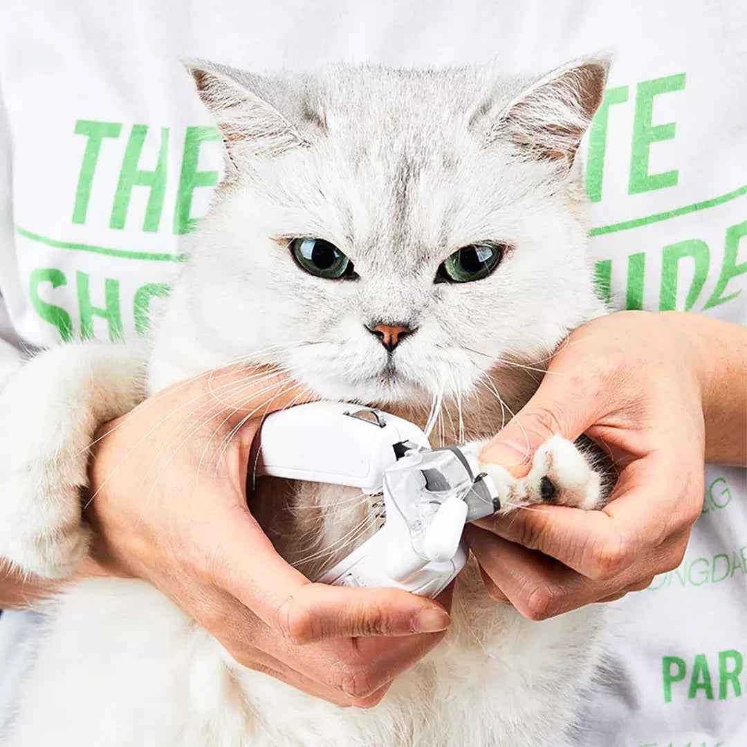 LED Pet Nail Clipper – Professional Dog & Cat Nail Trimmer with File