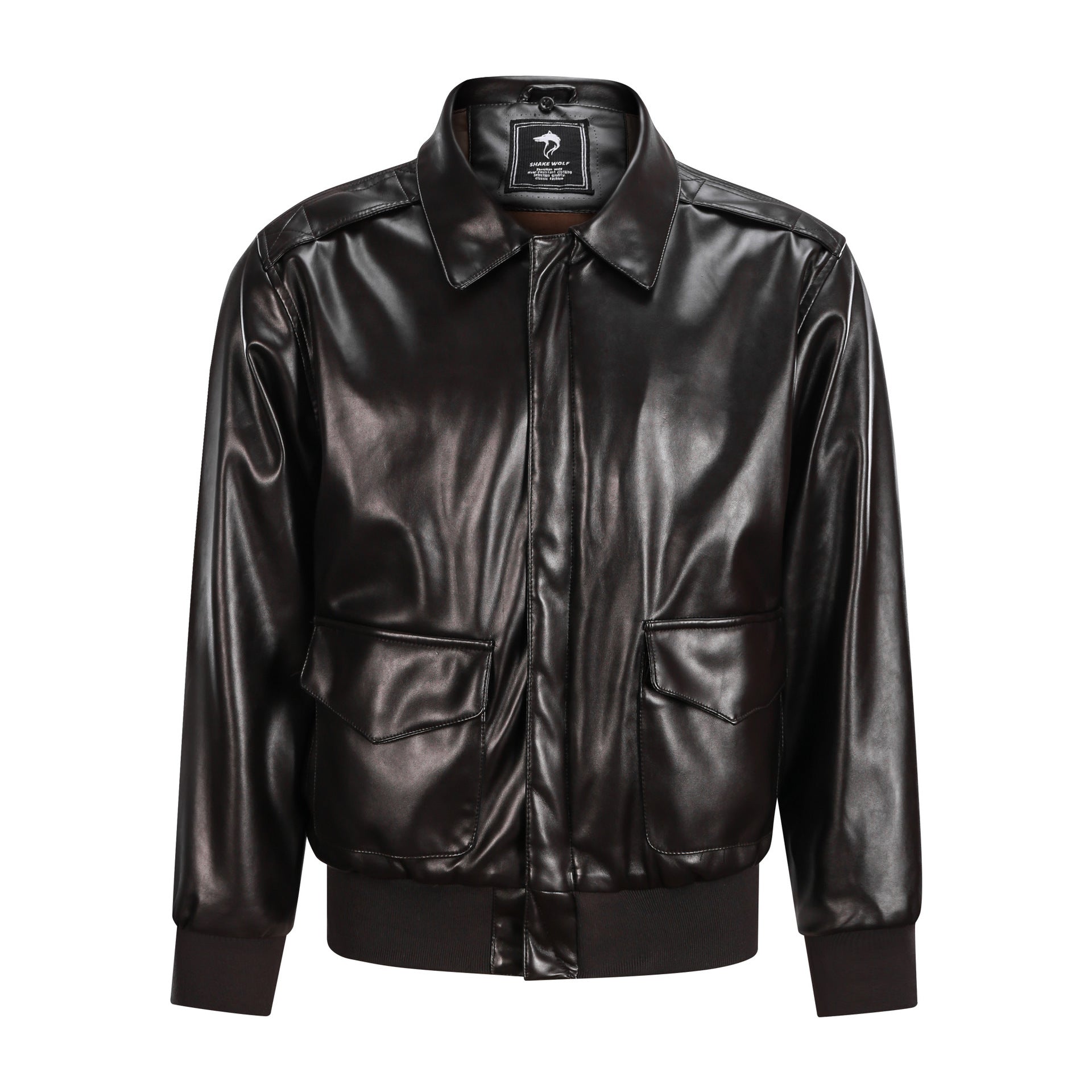 Classic Bowen Leather Jacket Black