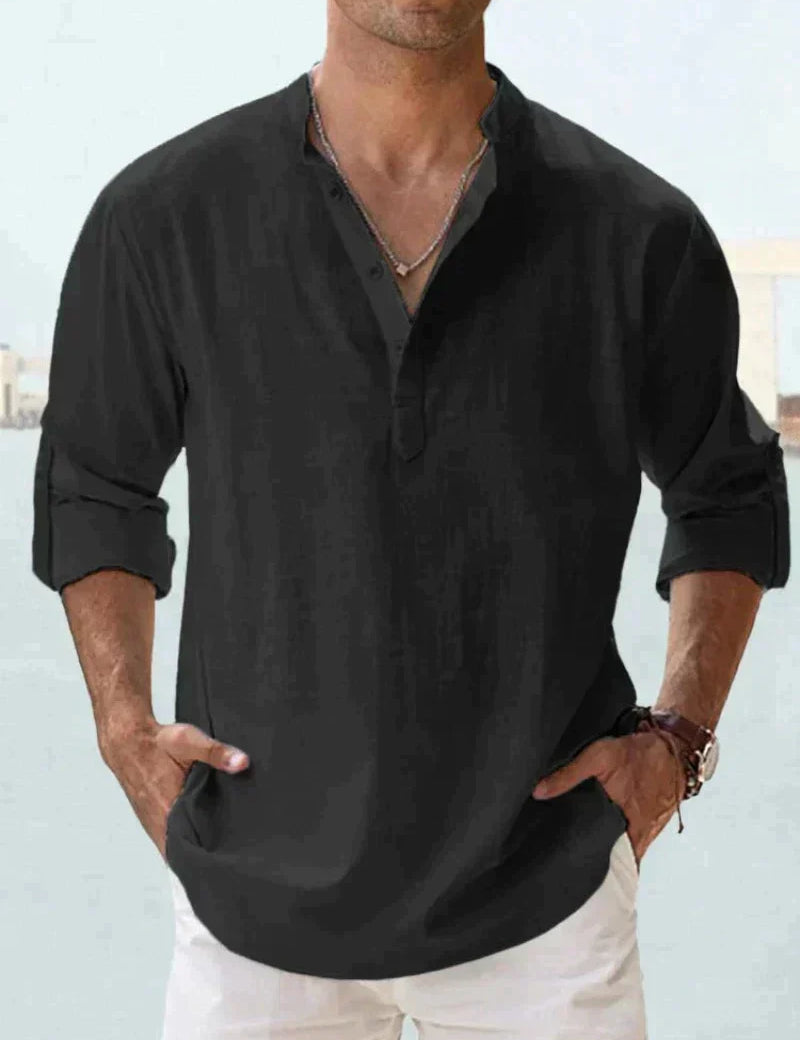 Ivar Loose Fit Shirt Black