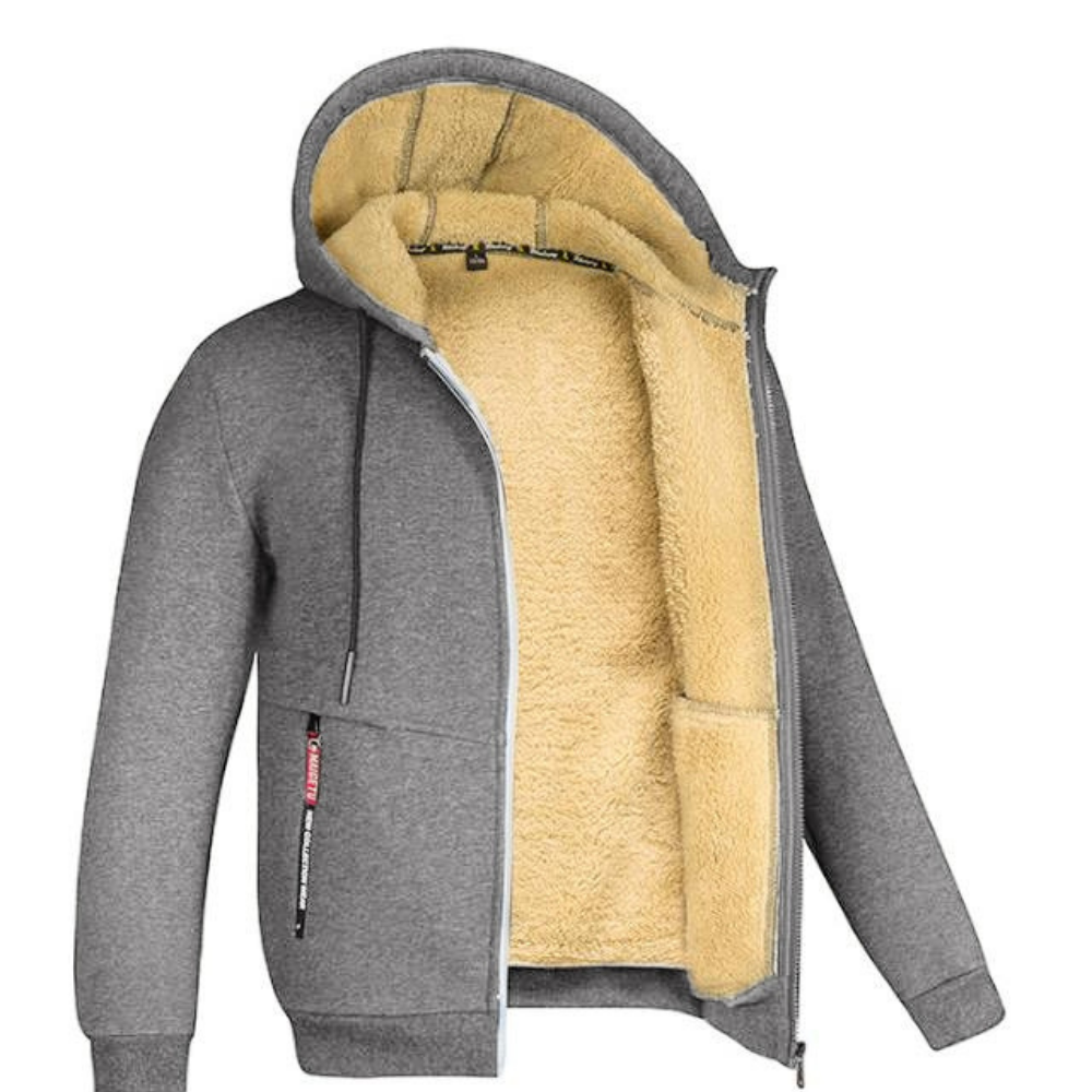 Kristoffer - Cozy and Warm Men's Jacket Grey