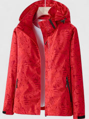 LYRIANA – COMFORTABLE JACKET Red