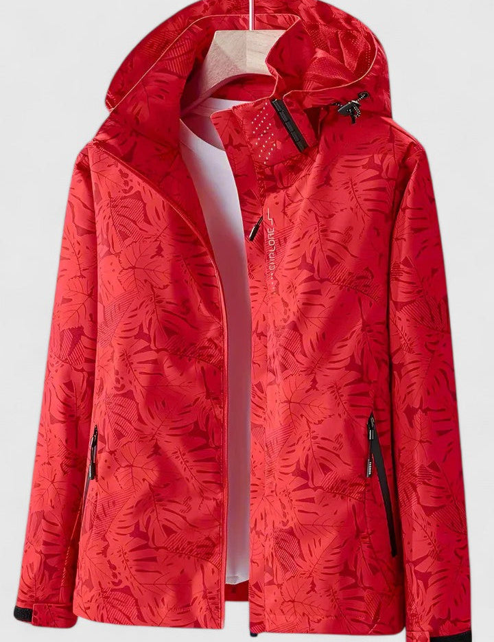 LYRIANA – COMFORTABLE JACKET Red