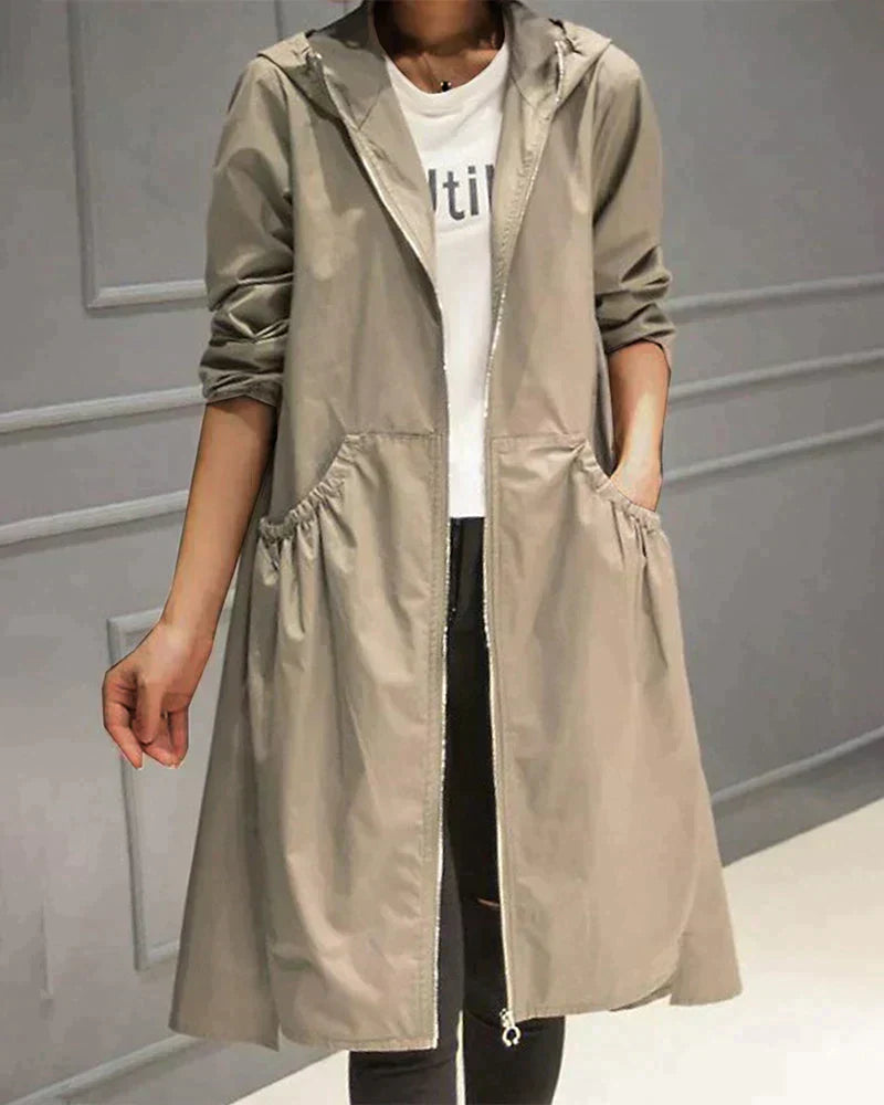 Bellerose Lightweight Windbreaker Jacket Beige