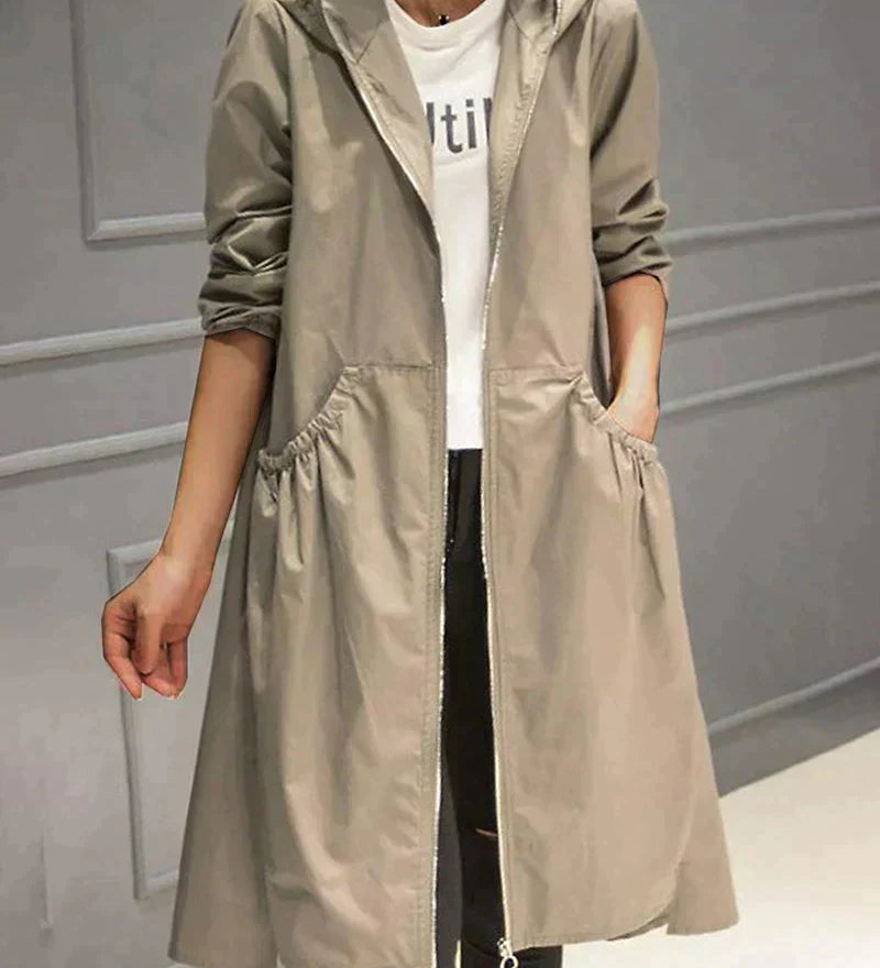 Bellerose Lightweight Windbreaker Jacket Beige