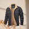 Dan Fleece-Lined Jacket Dark Grey