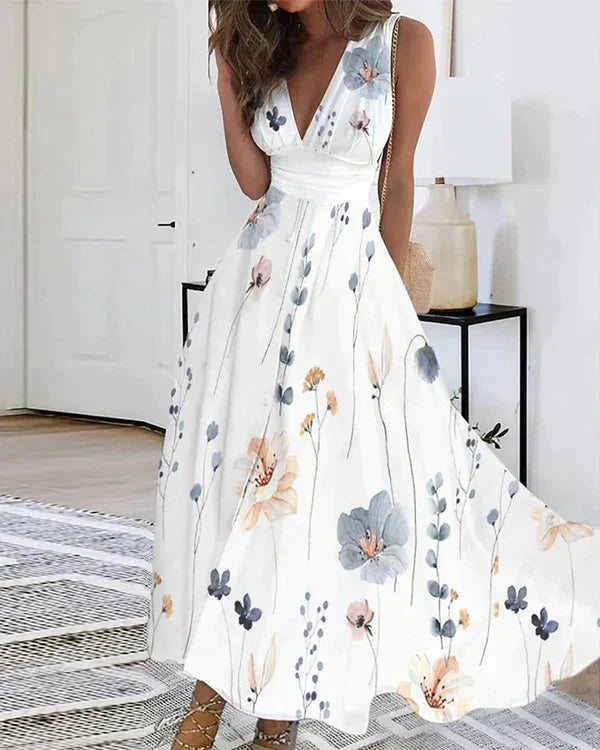 Romy Sleeveless Floral Dress