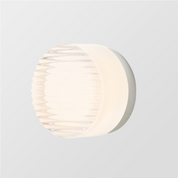 Contemporary Round Wall Sconce - Cristallin