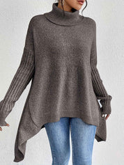 Oversized Turtleneck Sweater For Cozy Everyday Layering
