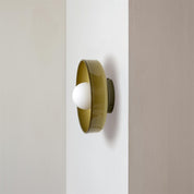 CircleLight Modern Ceiling Light Olive Green
