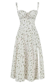 Kiana Corset Midi Dress for Elegant Style and Comfort