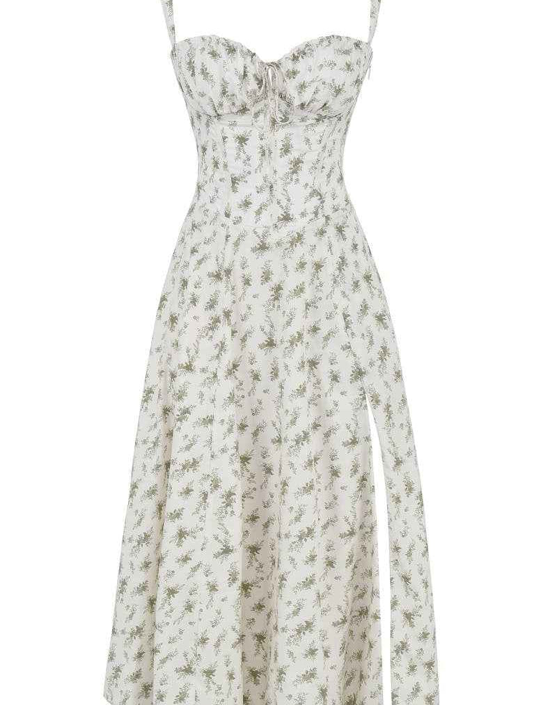 Kiana Corset Midi Dress for Elegant Style and Comfort