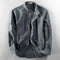 Mads Japan Style Shirt Breathable Linen Cotton Minimalist Wear Dark Grey