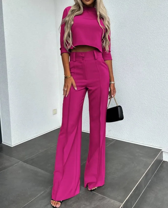 Merida Autumn Trouser Set - Stylish and Comfortable Fall Outfit