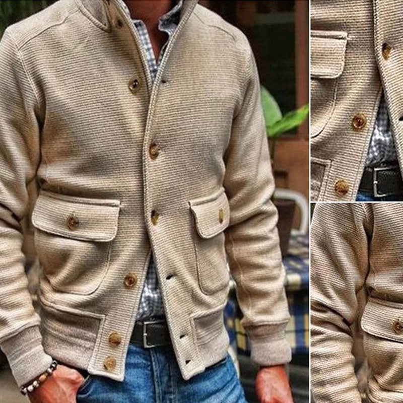 Nils - Stylish Stand-Up Collar Jacket