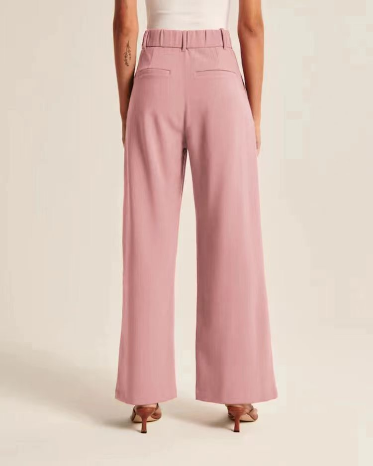 Charmaine Wide-Leg Office Trousers