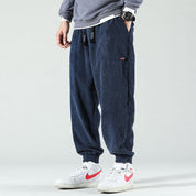 Filip - Corduroy Jeans - Stylish Pants Dark Blue