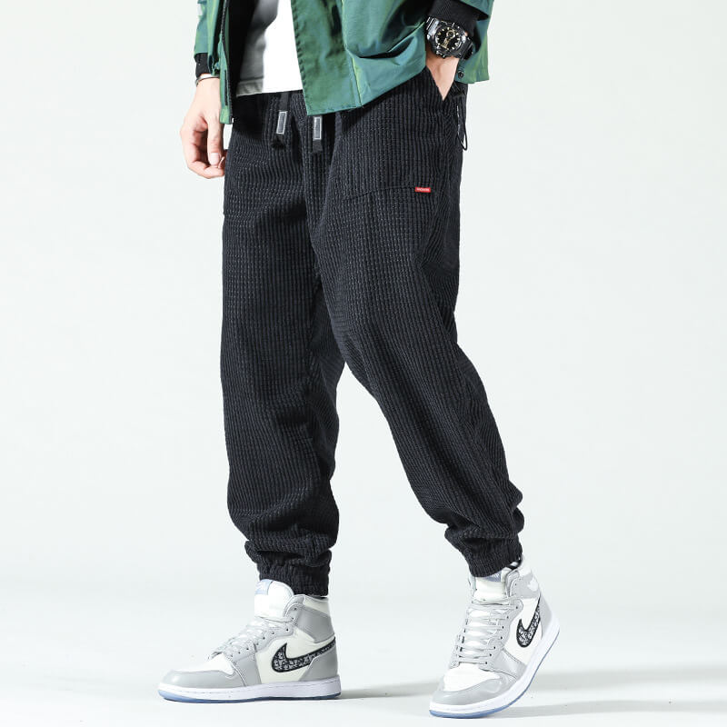 Filip - Corduroy Jeans - Stylish Pants Black