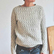 Boat Neck Sweater for Elegant Everyday Wardrobe Essentials