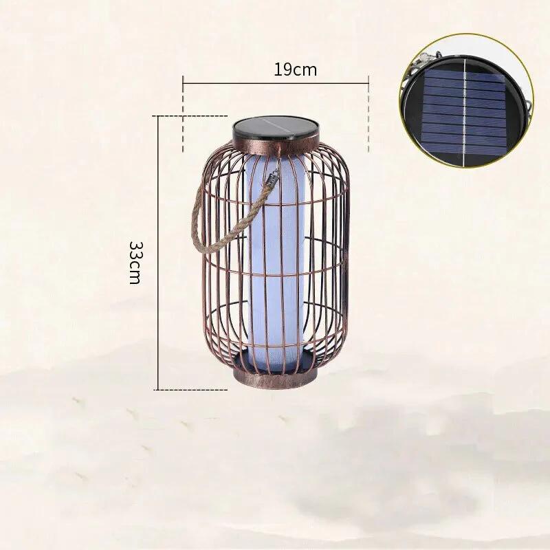 Solstice Solar-Powered LED Light Bronze