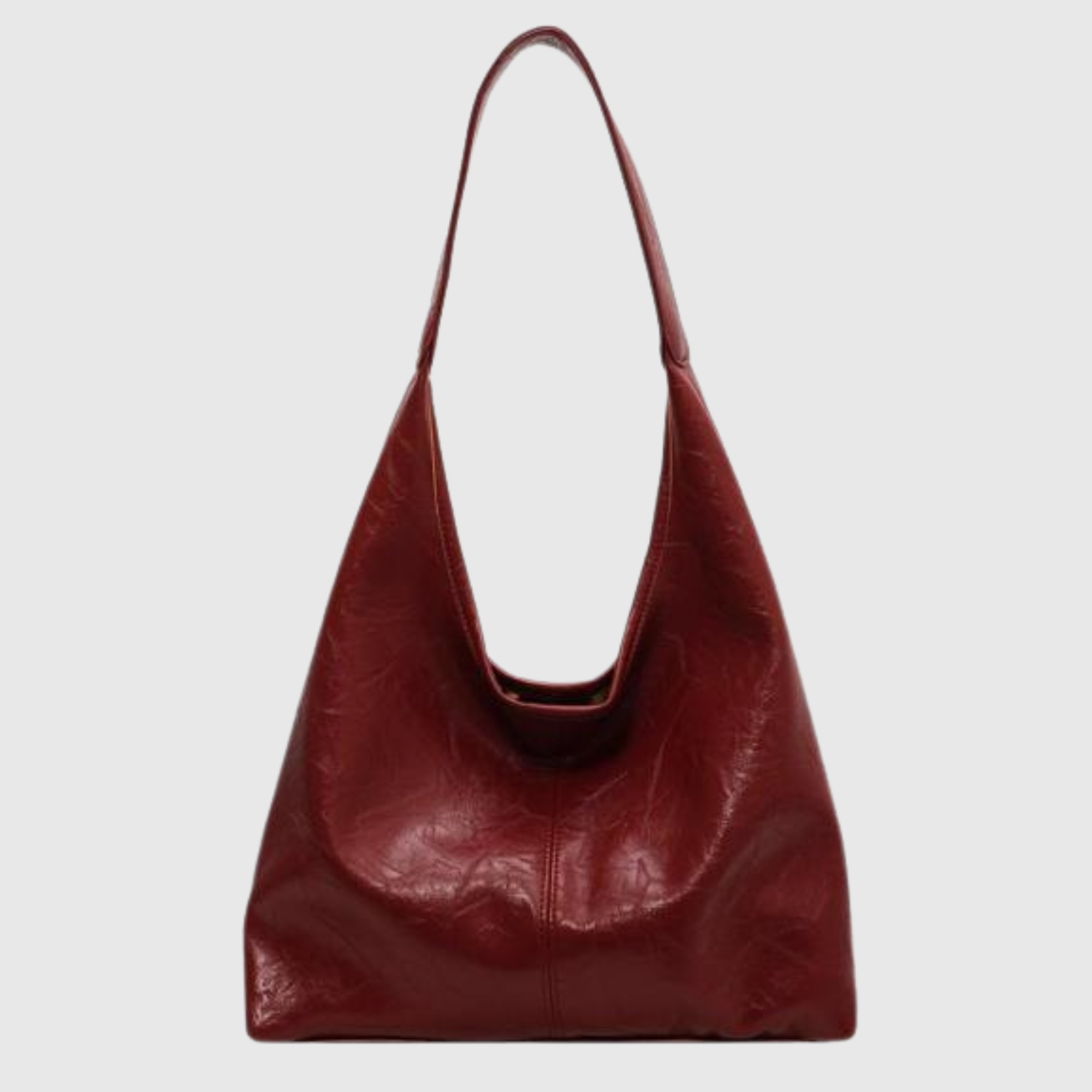 Ylona Vintage Elegance Shoulder Bag Burgundy