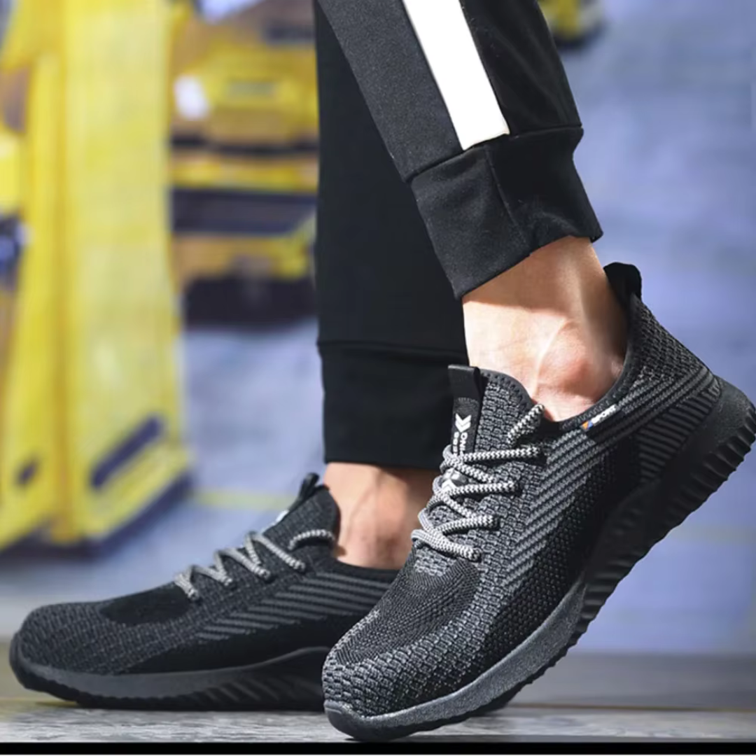 Reid - Lightweight Safety Sneakers with Puncture-Resistant Sole - New Family Finds