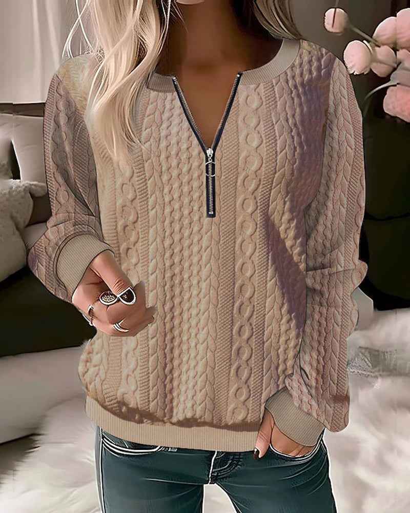 Cozy Fashionable Sweater For Warm Everyday Comfort Wear