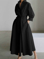 Ase Luxurious Dress - Elevate Your Style with Elegance and Comfort Black