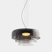 Ozone - Distinctive Pendant Light Grey 3 Levels-D42*H26cm