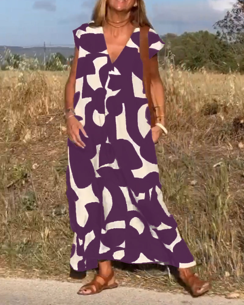 Zoey - Casual Elegance Maxi Dress