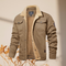 Dan Fleece-Lined Jacket Khaki