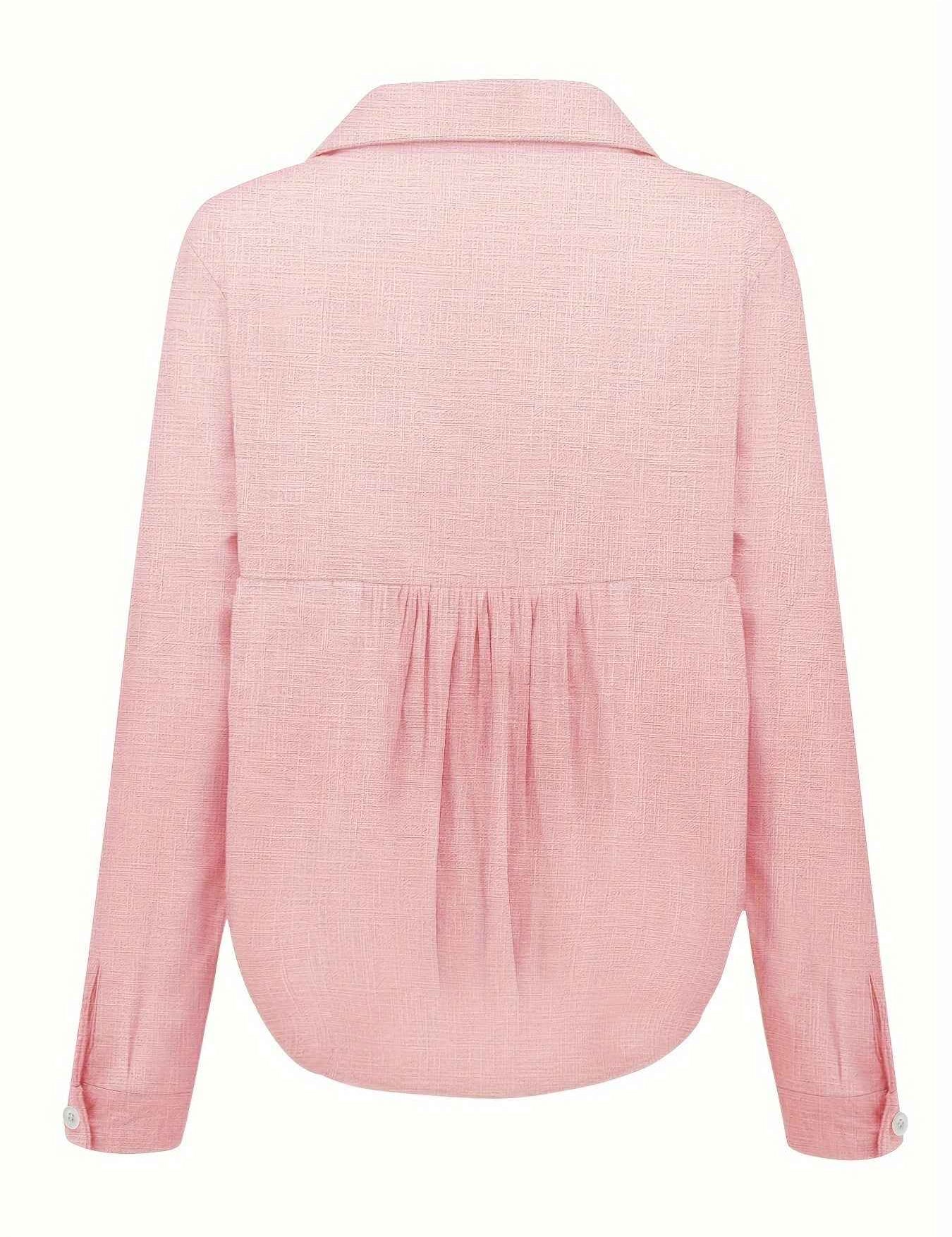 Breathable Linen Long Sleeve Shirt for Everyday Wear