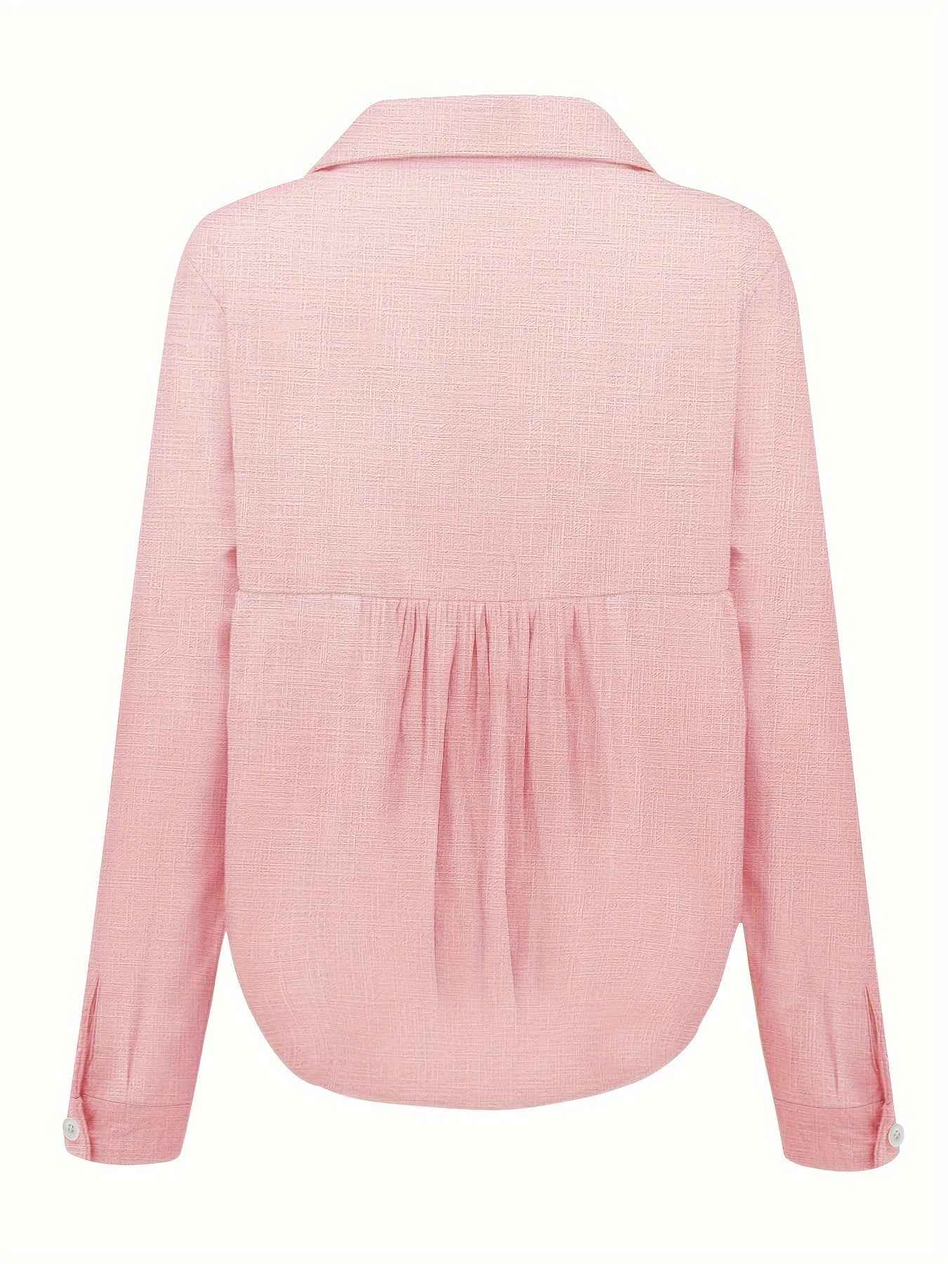 Breathable Linen Long Sleeve Shirt for Everyday Wear