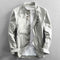Mads Japan Style Shirt Breathable Linen Cotton Minimalist Wear Grey