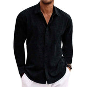 Dan Long Sleeve Shirt Black