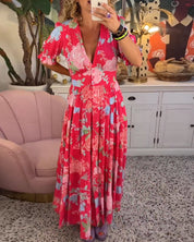Anni Floral A-Line Dress" can be rephrased as "Anni Floral Print A-Line Dress.